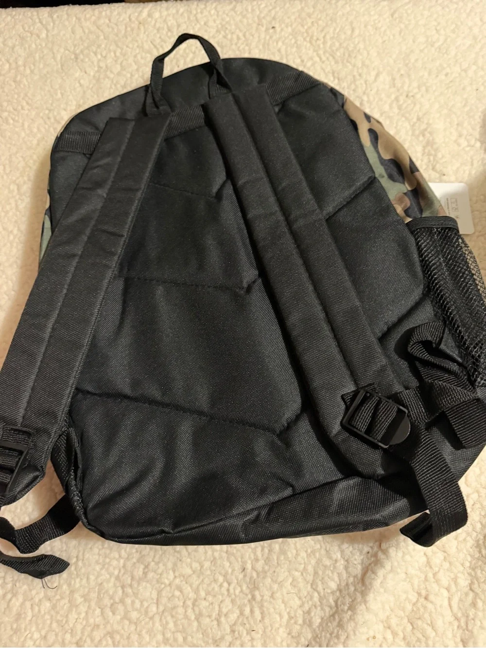 Wonderkids Camo Backpack in Green, Brown, Black